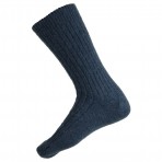 Alpaca Health Sock | Denim